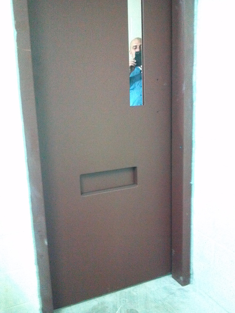 Modern Prison Cell Door