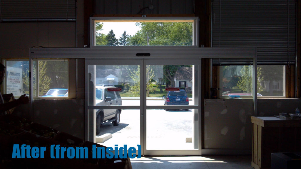 Automatic Sliding Door Installation - Preferred Window and Door