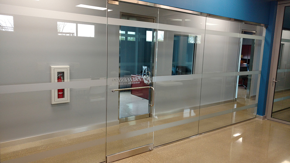 Full Glass Office Doors - Preferred Window and Door